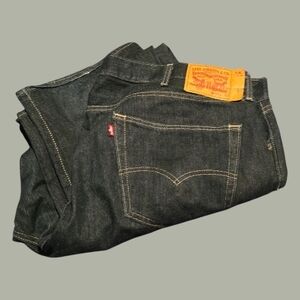 Levi's Men's Dark Gray Straight Jeans